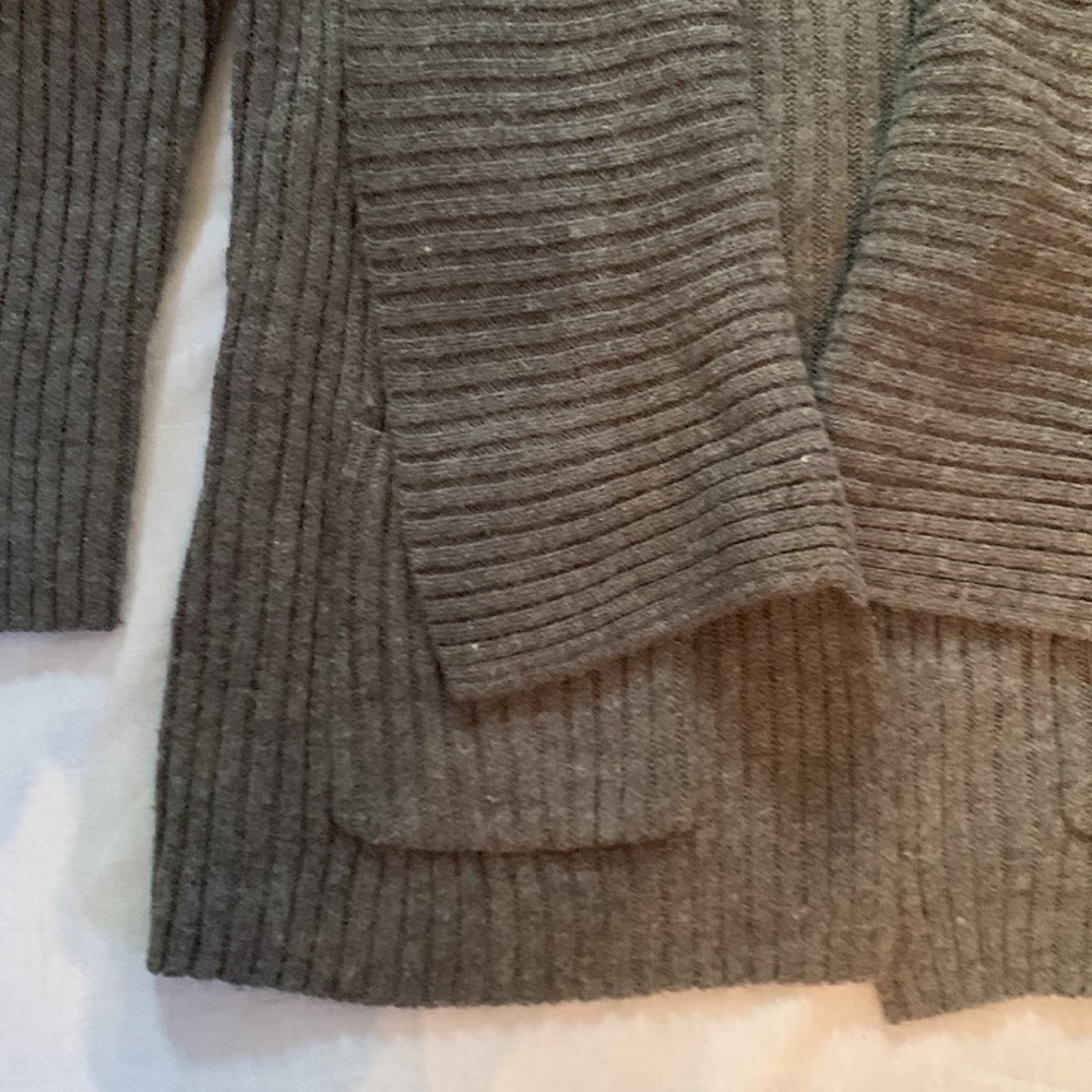 Michael Michael Kors Ribbed Cardigan with Pockets - Picture 3 of 5